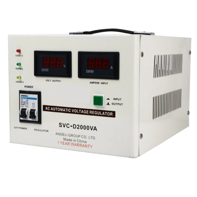 Quvvat stabilizatori SVC-D500VA  95-250V