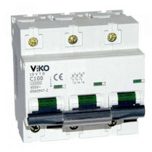 Автоматический выключатель 3P 80A 3VTB-3C80 VIKO