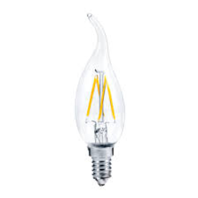 Лампа LED C35 7W-E14 270000K 220-240VAC